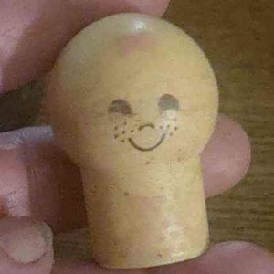 Vintage Mattel 1974 Putt Putt Train Engine, 2 Cars, and 3 People